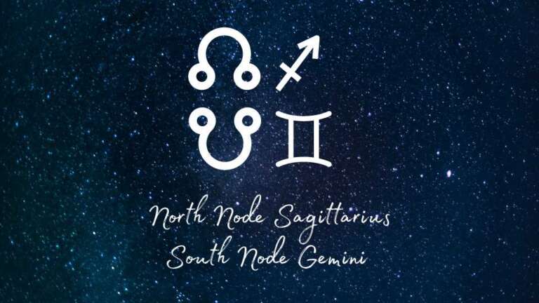 north node sagittarius, south node gemini